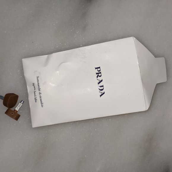 Prada Patch Ribbon Heel Stilettos Women's 9.5 / 10 - Picture 7 of 8